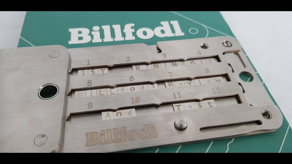 billfodl crypto wallet